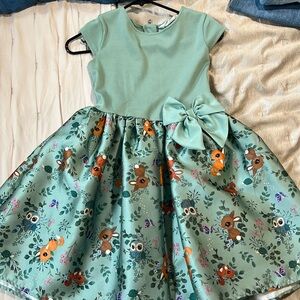 Forest Animal Print Dress